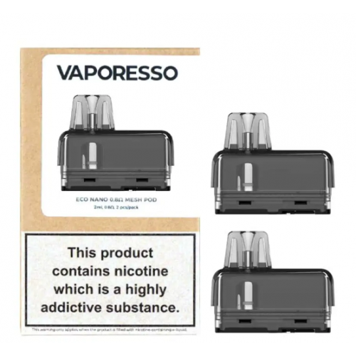 Vaporesso Eco Nano Replacement Mesh Pods (2PC)