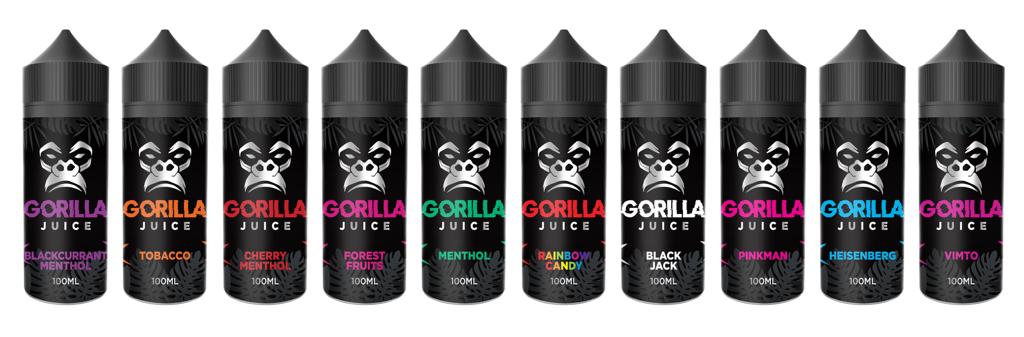 Gorilla Juice 100ml 0mg Shortfill E liquid