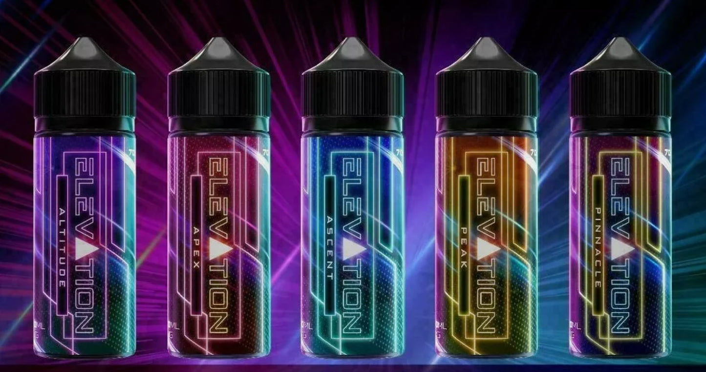 Elevation 100ml E Liquid 0MG Shortfill