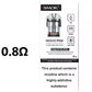 Smok Novo Replacement CLEAR Pod Cartridge (Pack of 3)