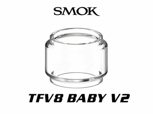 Smok TFV8 Baby Mini V2 Tank Extension Bulb Pyrex Bubble Glass UK Seller