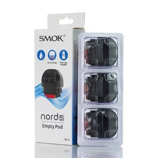 Smok Nord 5 Replacement Pods (Pack of 3)