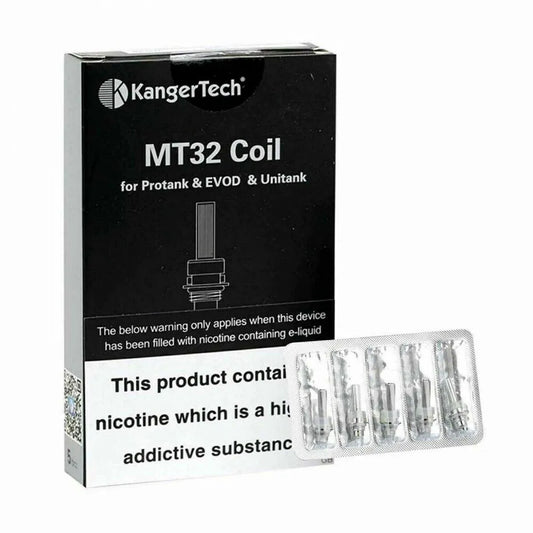 KangerTech MT32 BCC Coils For EVOD, UniTank, ProTank (5 Pack)