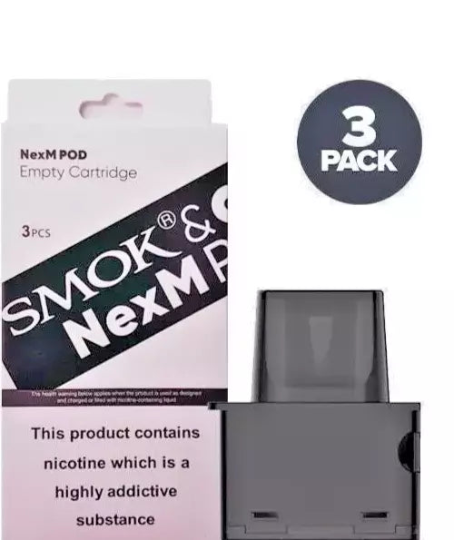 OFRF & SMOK | NexMesh Pod Replacement Pods | Empty / No Coil | Pack of 3 |