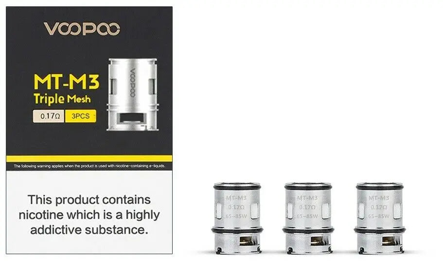 Voopoo Maat MT-M1 / MT-M2 / MT-3 Mesh Coils for Maat Tank Pack of 3