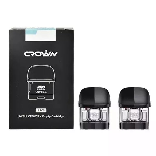 Uwell Crown X Pod Vape Replacement Pods (Pack of 2)