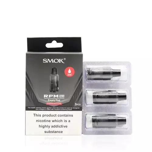 SMOK RPM 25W REPLACEMENT PODS UK SELLER 3pc