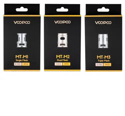 Voopoo Maat MT-M1 / MT-M2 / MT-3 Mesh Coils for Maat Tank Pack of 3