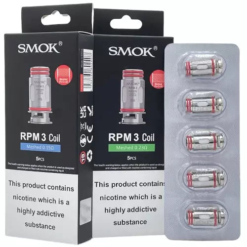 SMOK RPM 5 Replacement Pods RPM 3 Coils 0.15 Ohm 0.23 Ohm