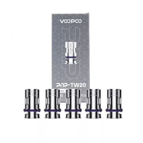 Voopoo PnP Replacement Coils TW20 0.2 Ω TW30 0.3 Ω TW15 0.15 Ω OHM (5 coils)