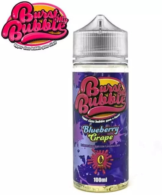 Burst My Bubble 100ML E Liquid 0mg Shortfill