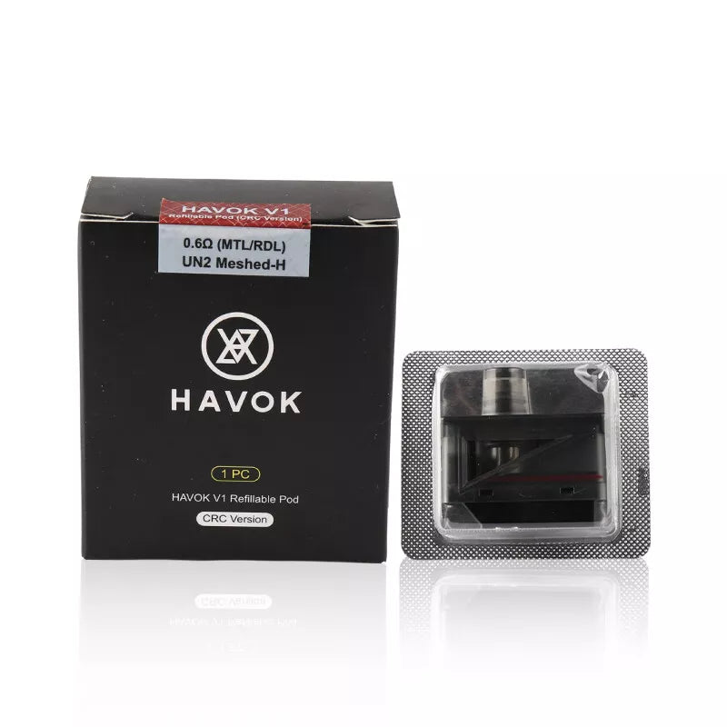 Uwell Havok V1 Refillable Replacement Pods Tank (0.6ohm) 1PC