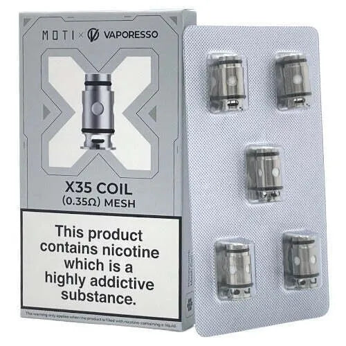 Vaporesso Moti X Mini X35 Coils Replacement E-Cig Vape Atomizer 0.35Ω (5pk)