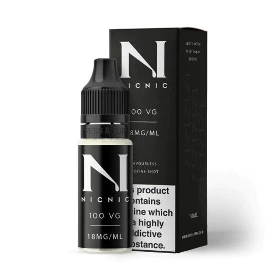 NicNic 18mg 10ml 0/100 Nic Shot