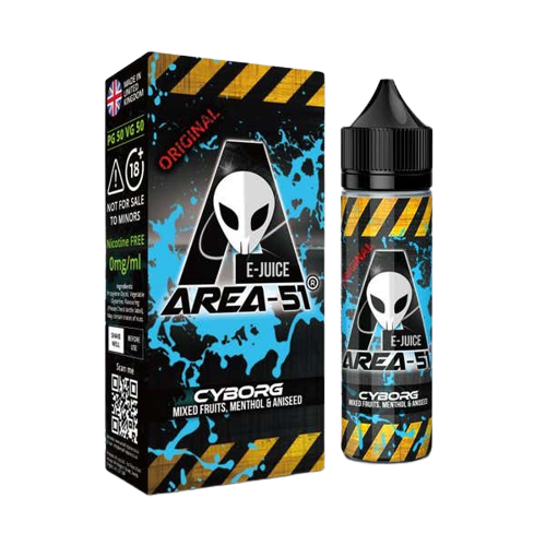 Area 51 0mg 100ml Shortfill E-Liquid