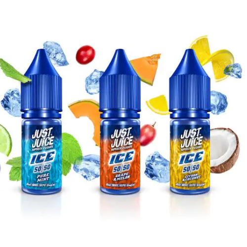 Just Juice Ice Range 10ml Nic Salt (pack of 5)