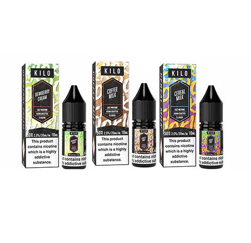 KILO 10ml Nic Salts (pack of 10)